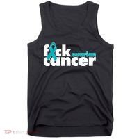 F*ck Ovarian Cancer Tank Top thumb 0