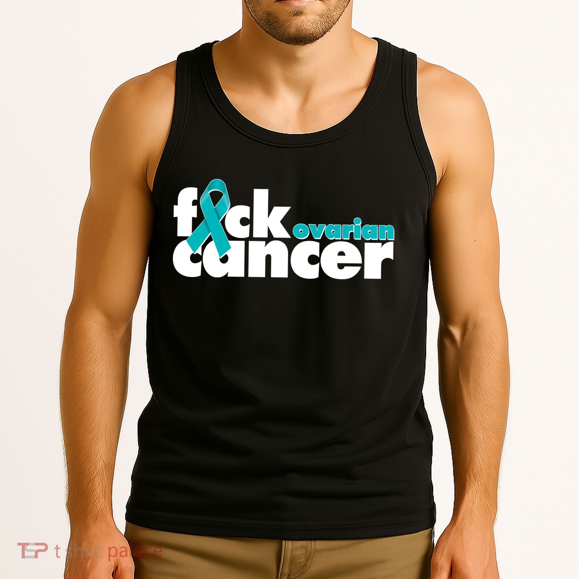 F*ck Ovarian Cancer Tank Top