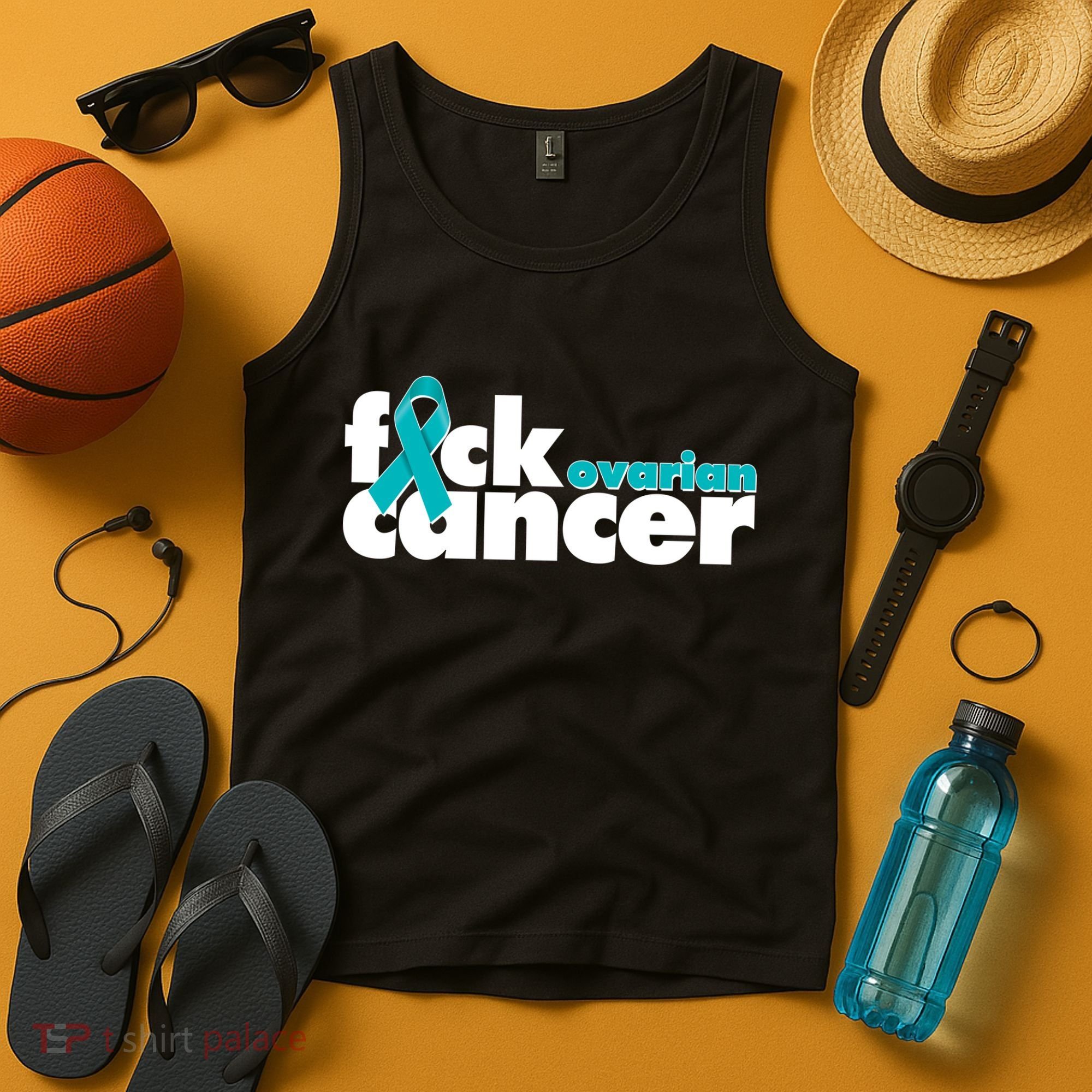 F*ck Ovarian Cancer Tank Top