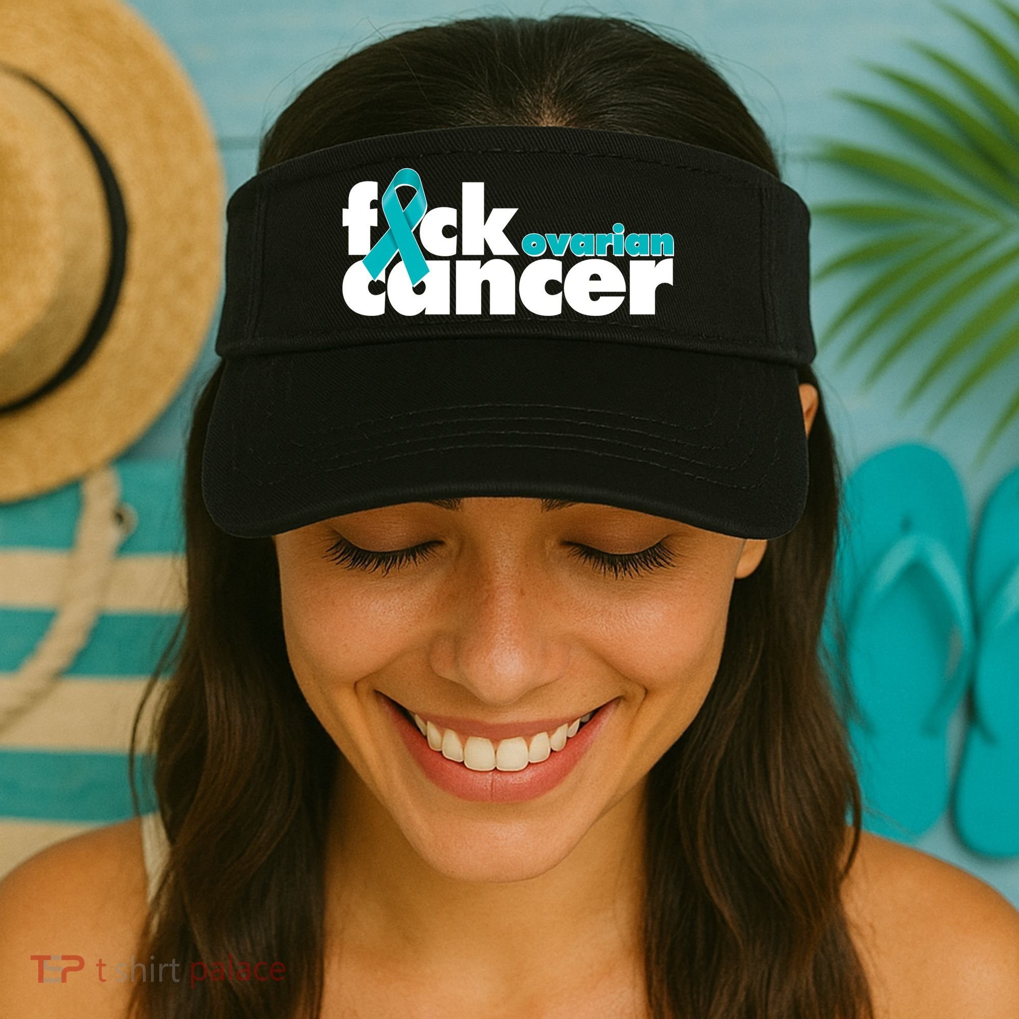 F*ck Ovarian Cancer Visor