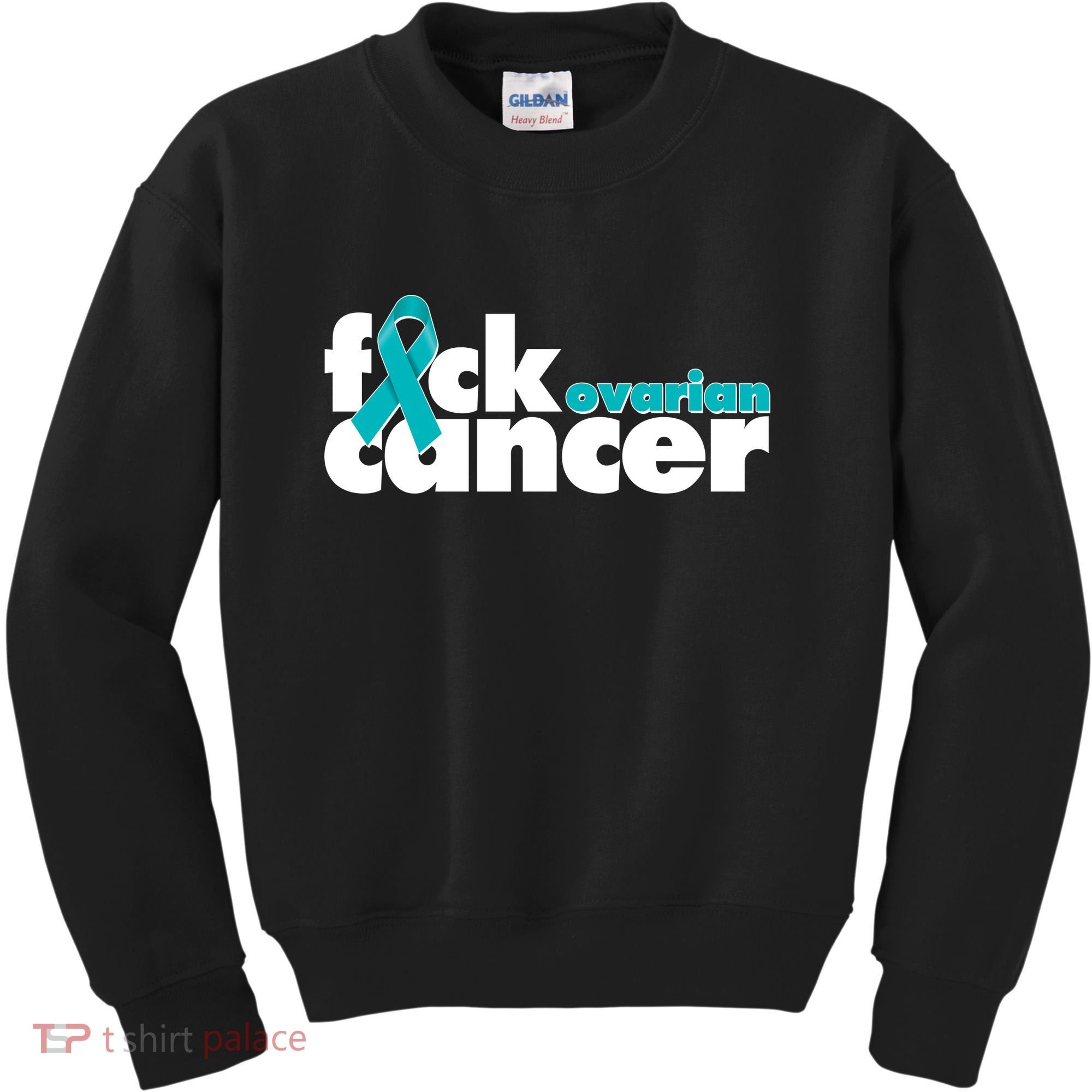 F*ck Ovarian Cancer Kids Sweatshirt