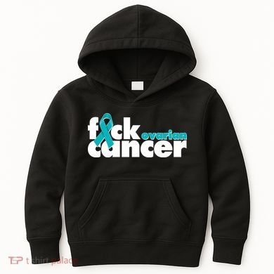 F*ck Ovarian Cancer Kids Hoodie