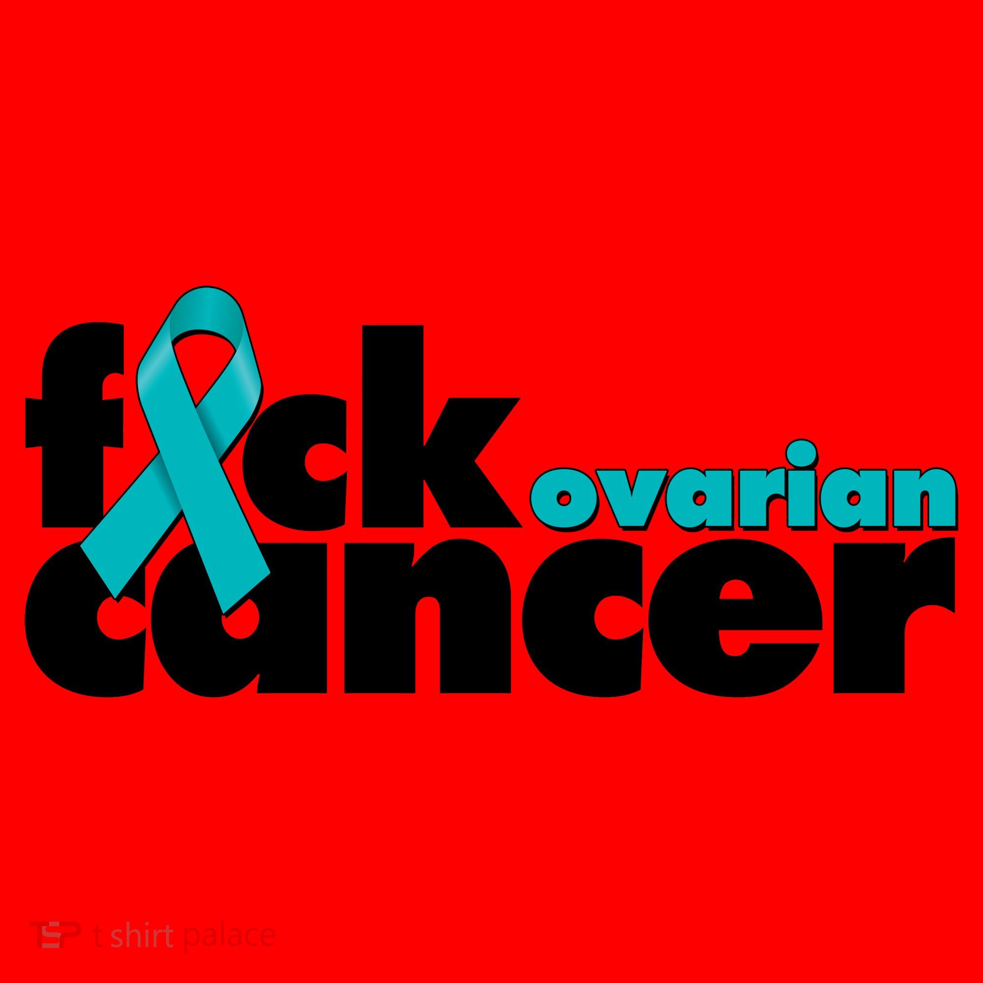 F*ck Ovarian Cancer Santa Hat