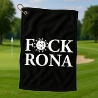 F*ck Rona Golf Towel thumb 1