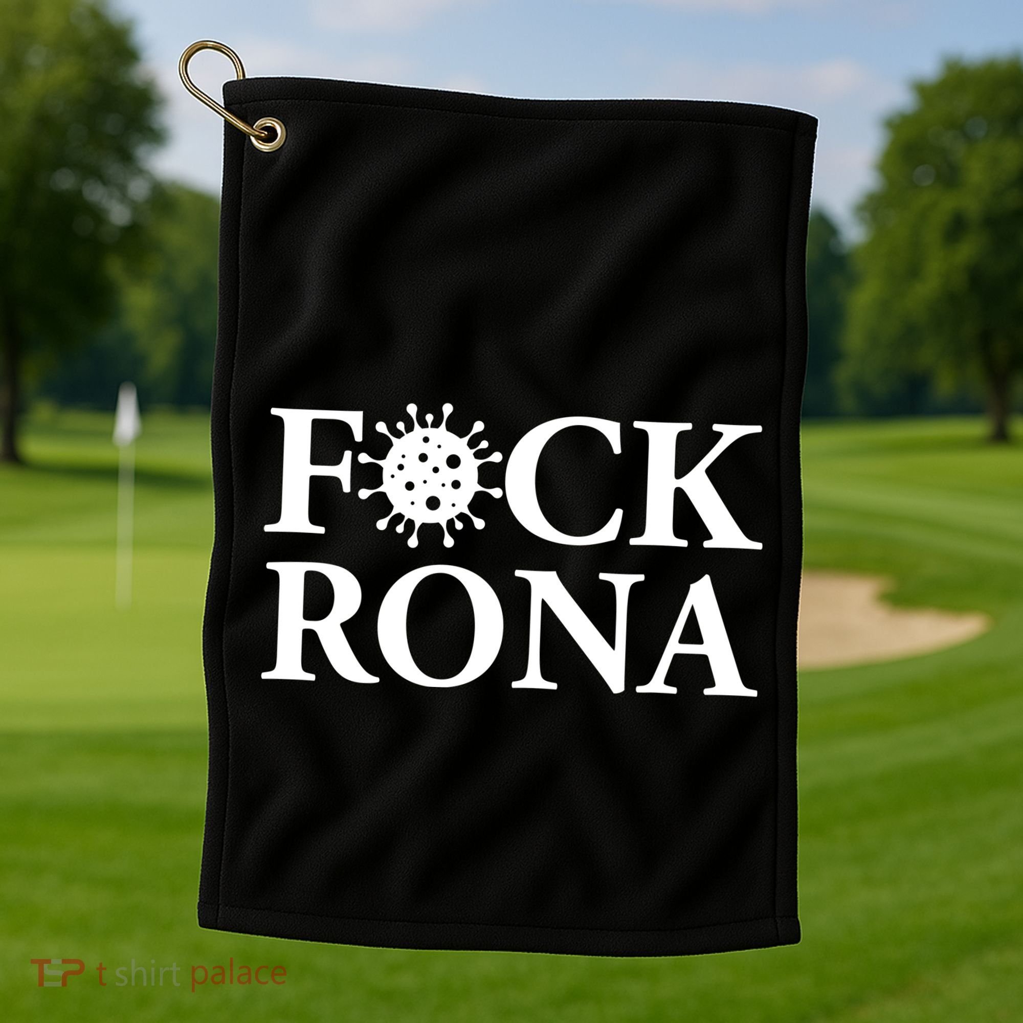 F*ck Rona Golf Towel
