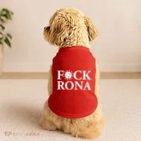 F*ck Rona Doggie Tank thumb 2