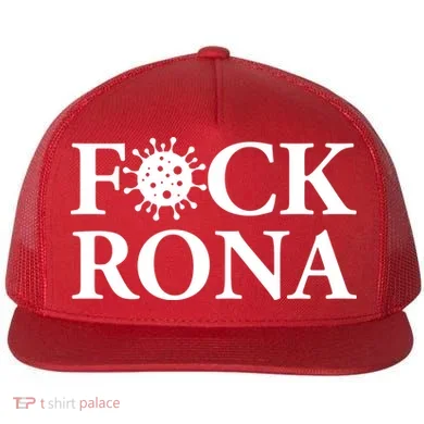 F*ck Rona Flat Bill Trucker Hat