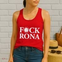 F*ck Rona Women's Tank Top thumb 2