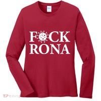F*ck Rona Women's Long Sleeve Shirt thumb 0