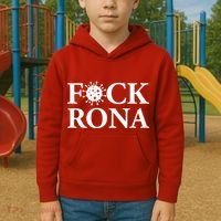 F*ck Rona Kids Hoodie thumb 2