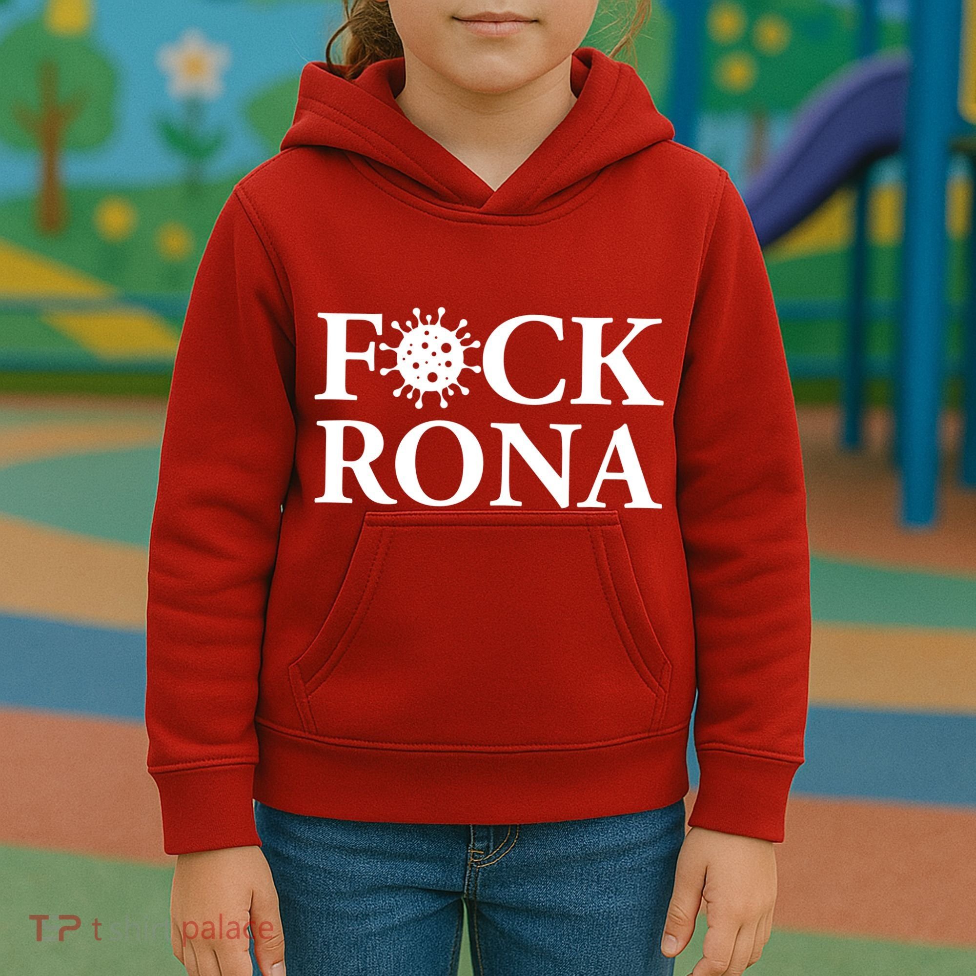 F*ck Rona Kids Hoodie