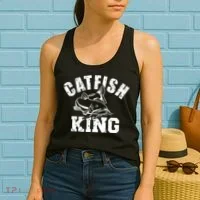 Fishing Catfish King Women's Tank Top thumb 2