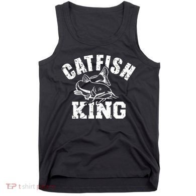 Fishing Catfish King Tank Top