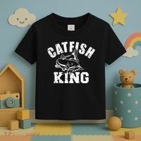 Fishing Catfish King Toddler T-Shirt thumb 3