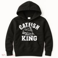 Fishing Catfish King Kids Hoodie thumb 0