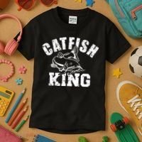 Fishing Catfish King Kids T-Shirt thumb 3