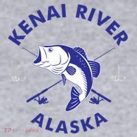 Fishing Club Kenai River Alaska Women's Sweatshirt thumb 2