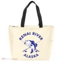 Fishing Club Kenai River Alaska Tote Bag thumb 0