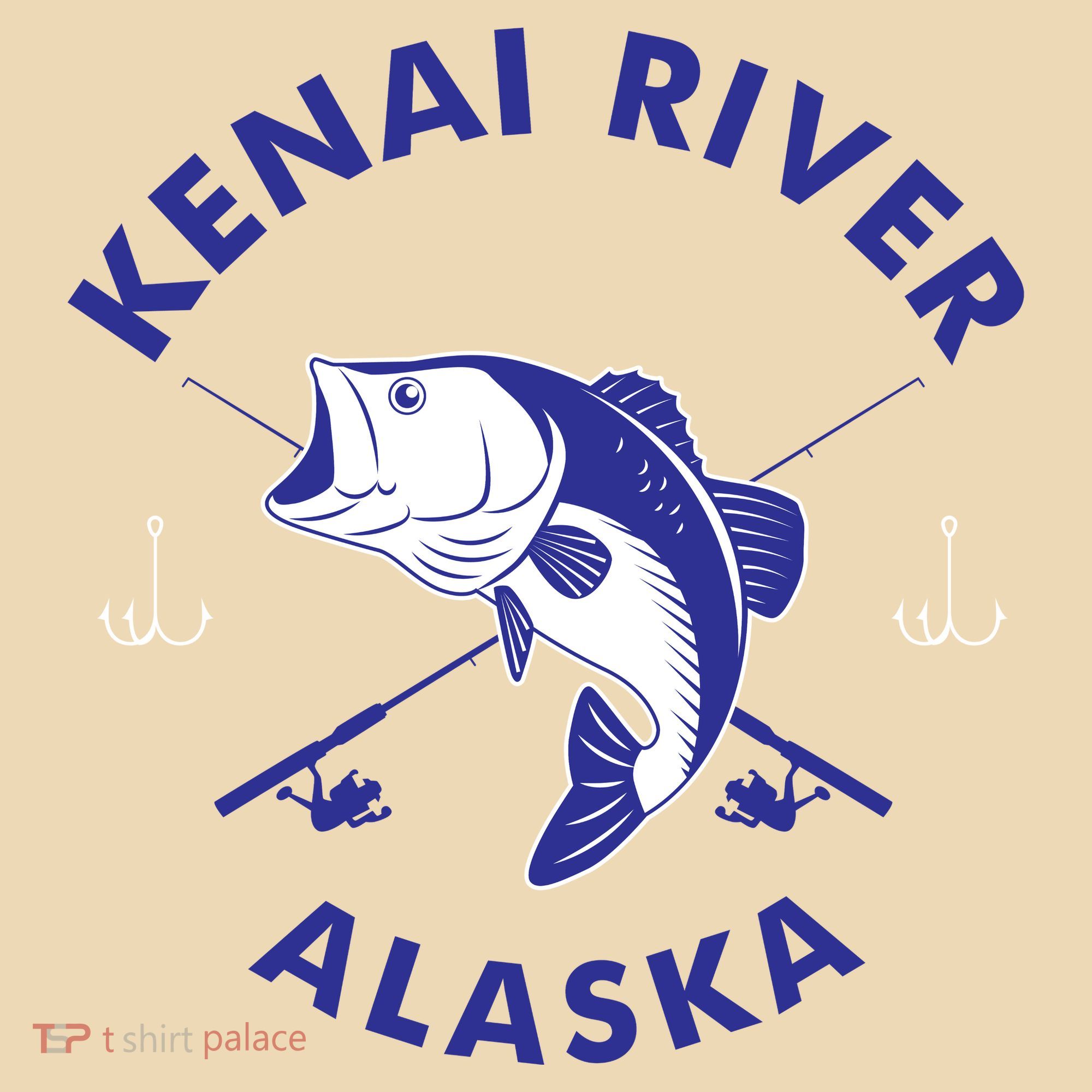 Fishing Club Kenai River Alaska Tote Bag