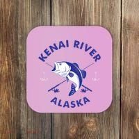 Fishing Club Kenai River Alaska Coaster thumb 0