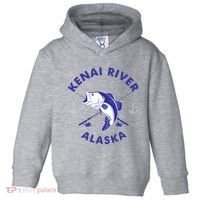Fishing Club Kenai River Alaska Toddler Hoodie thumb 0