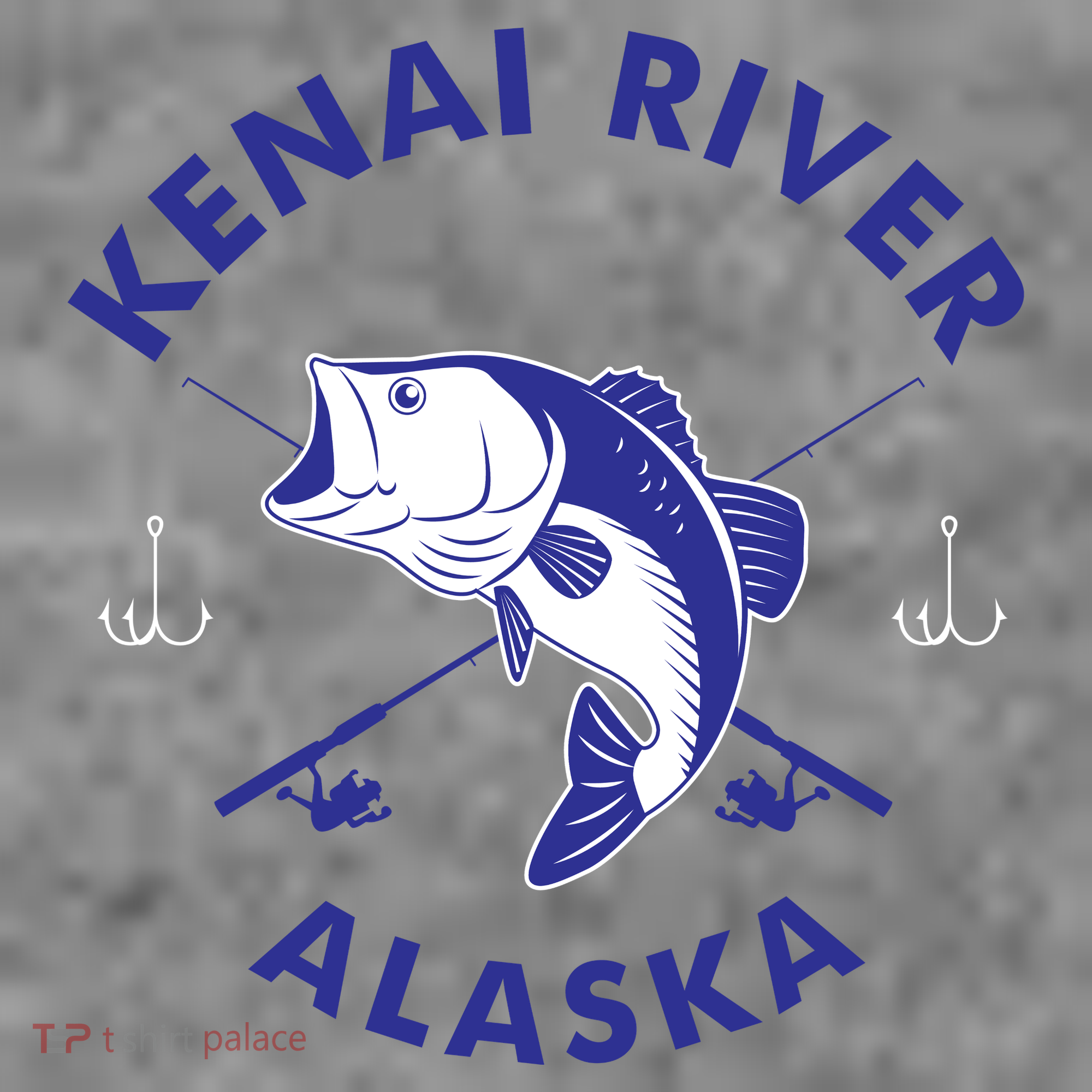 Fishing Club Kenai River Alaska Toddler Hoodie