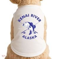 Fishing Club Kenai River Alaska Doggie Tank thumb 0