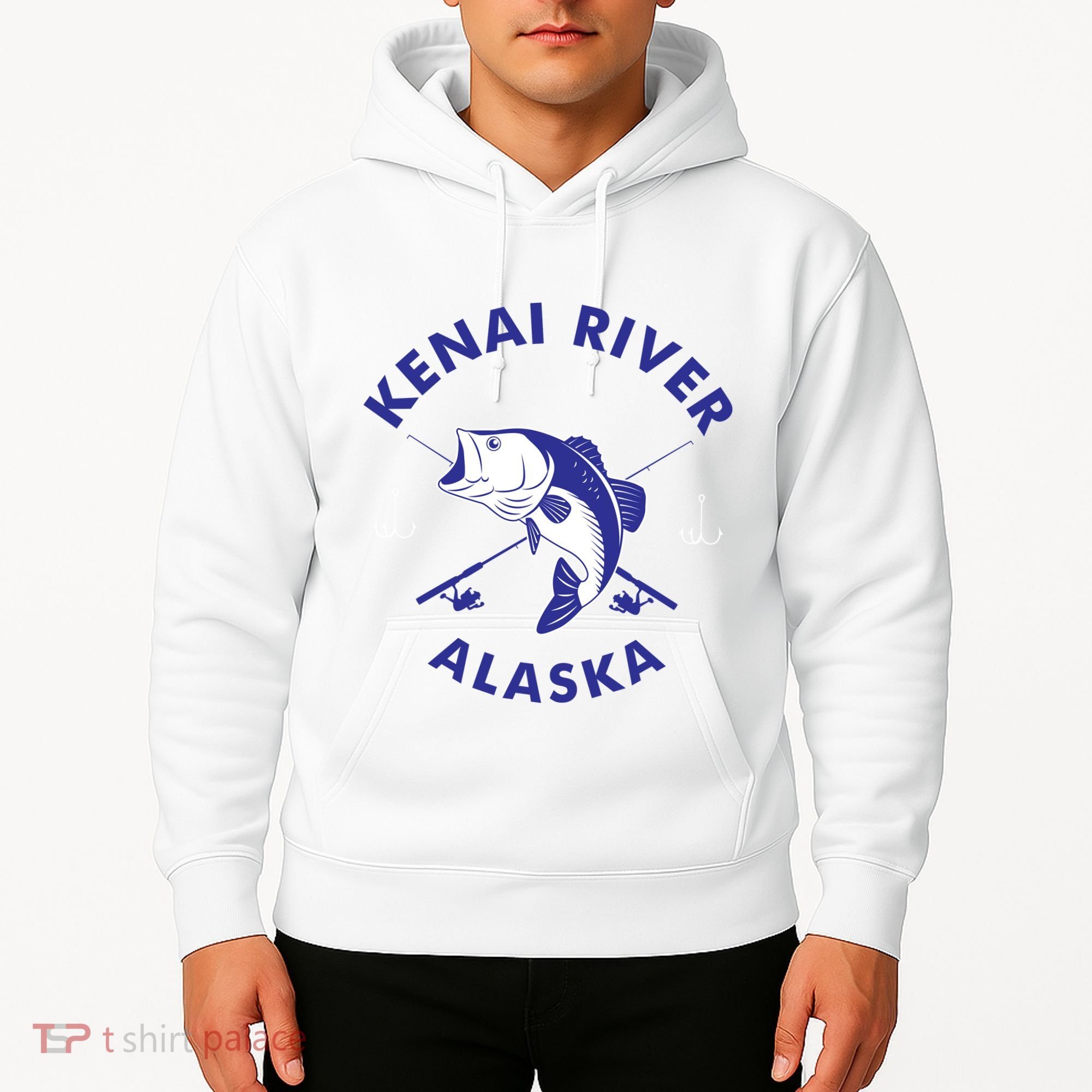 Fishing Club Kenai River Alaska Hoodie