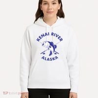 Fishing Club Kenai River Alaska Hoodie thumb 5