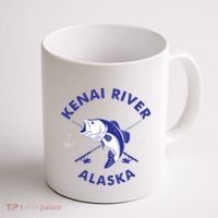 Fishing Club Kenai River Alaska Coffee Mug thumb 1