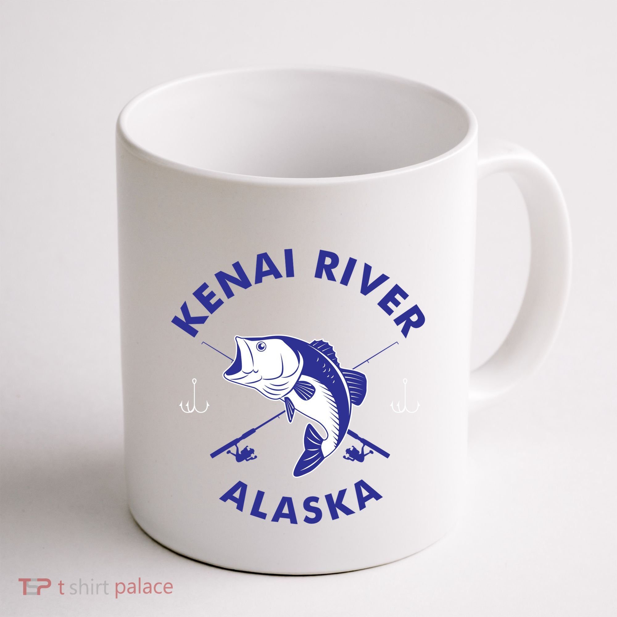 Fishing Club Kenai River Alaska Coffee Mug