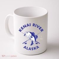 Fishing Club Kenai River Alaska Coffee Mug thumb 0