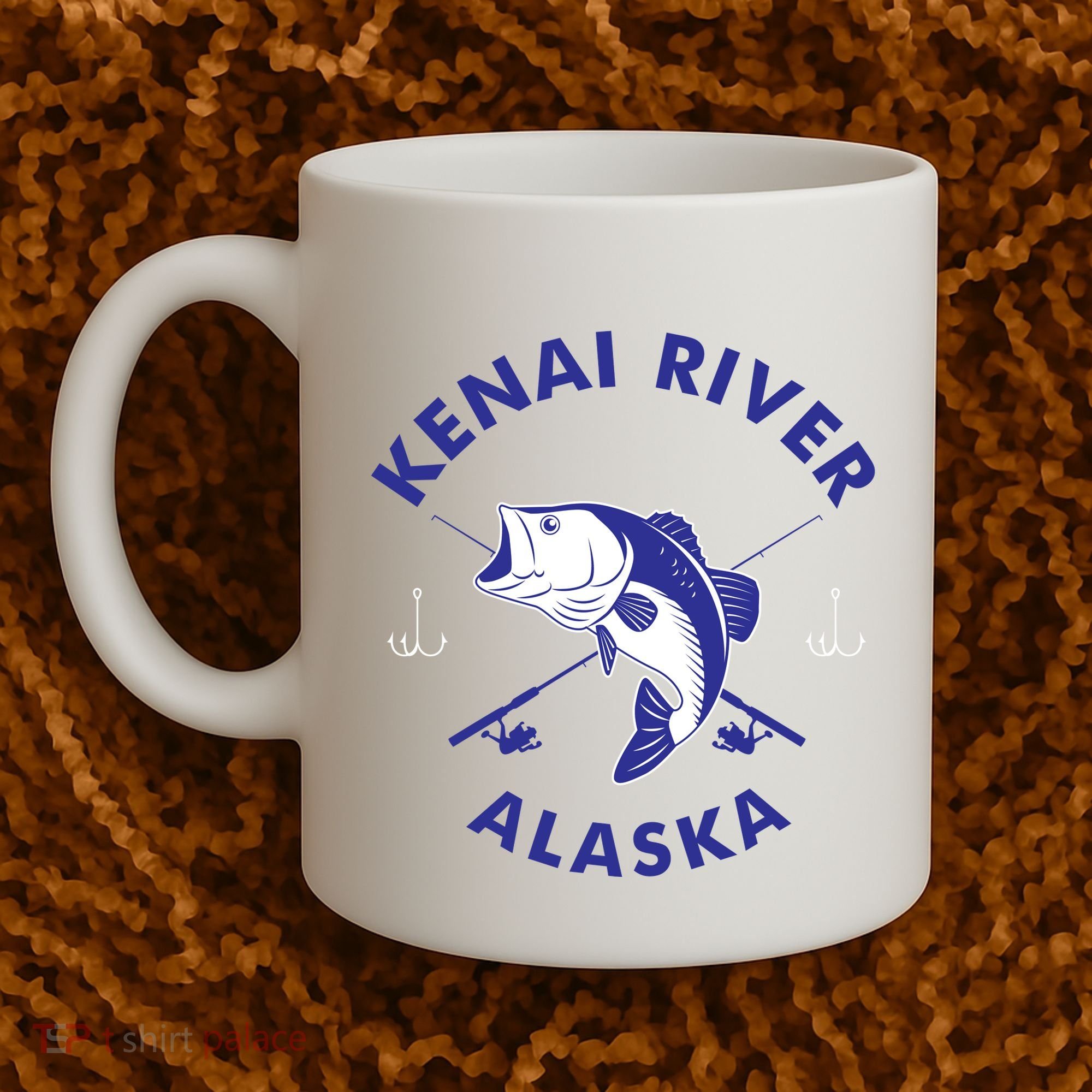 Fishing Club Kenai River Alaska Coffee Mug