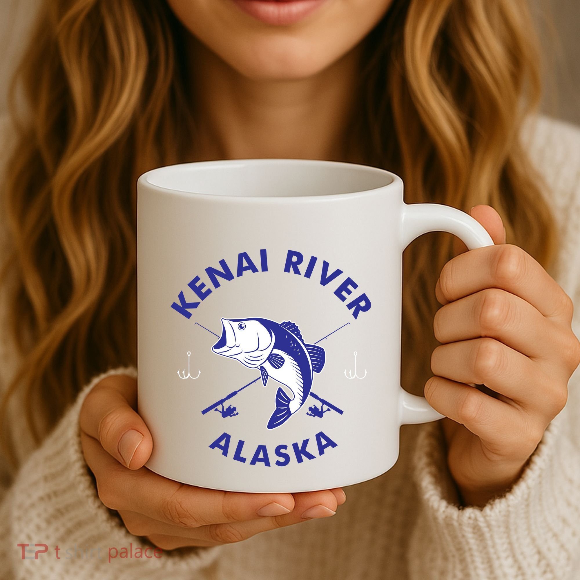 Fishing Club Kenai River Alaska Coffee Mug
