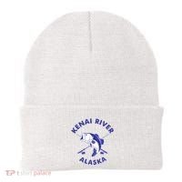 Fishing Club Kenai River Alaska Beanie thumb 0
