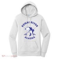 Fishing Club Kenai River Alaska Women's Hoodie thumb 0