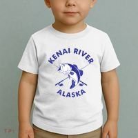 Fishing Club Kenai River Alaska Toddler T-Shirt thumb 2