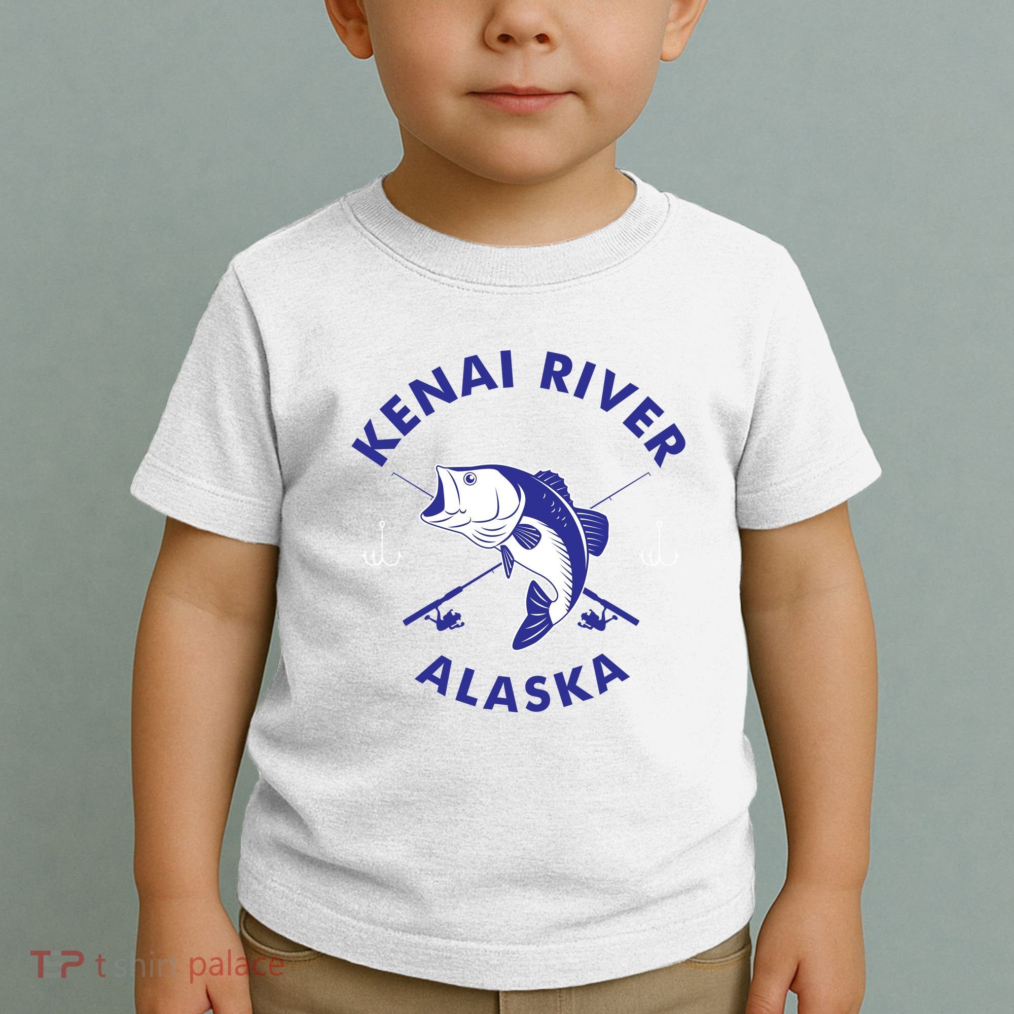 Fishing Club Kenai River Alaska Toddler T-Shirt