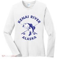 Fishing Club Kenai River Alaska Women's Long Sleeve Shirt thumb 0
