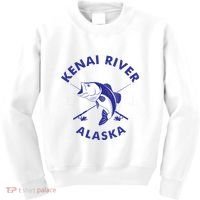 Fishing Club Kenai River Alaska Kids Sweatshirt thumb 0