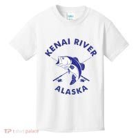 Fishing Club Kenai River Alaska Kids T-Shirt thumb 0