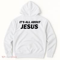 Freedom Charlie Kirk Its All About Jesus Back And Front Hoodie thumb 6