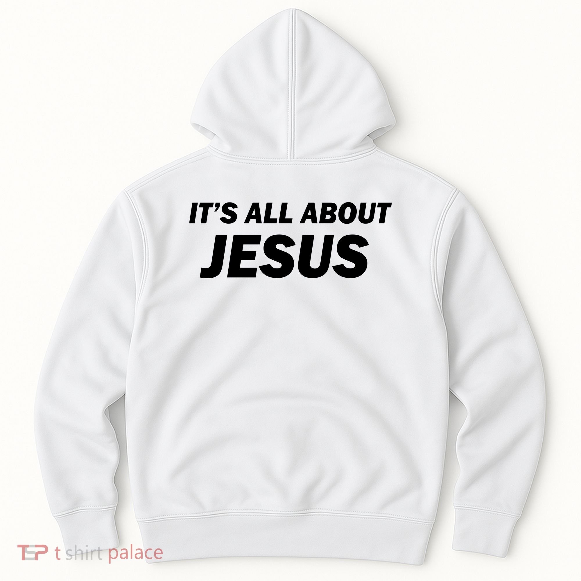 Freedom Charlie Kirk Its All About Jesus Back And Front Hoodie