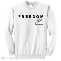 Freedom Charlie Kirk Its All About Jesus Back And Front Sweatshirt thumb 0