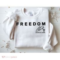 Freedom Charlie Kirk Its All About Jesus Back And Front Sweatshirt thumb 2