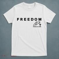 Freedom Charlie Kirk Its All About Jesus Back And Front T-Shirt thumb 5
