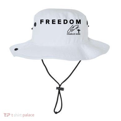 Freedom Charlie Kirk Its All About Jesus Back And Front Bucket Hat