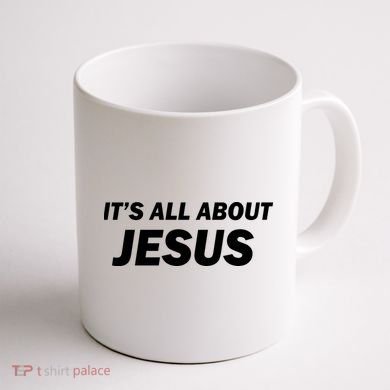Freedom Charlie Kirk Its All About Jesus Back And Front Coffee Mug back