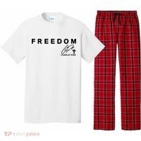 Freedom Charlie Kirk Its All About Jesus Back And Front Pajama Set thumb 0