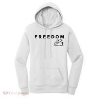 Freedom Charlie Kirk Its All About Jesus Back And Front Women's Hoodie thumb 0